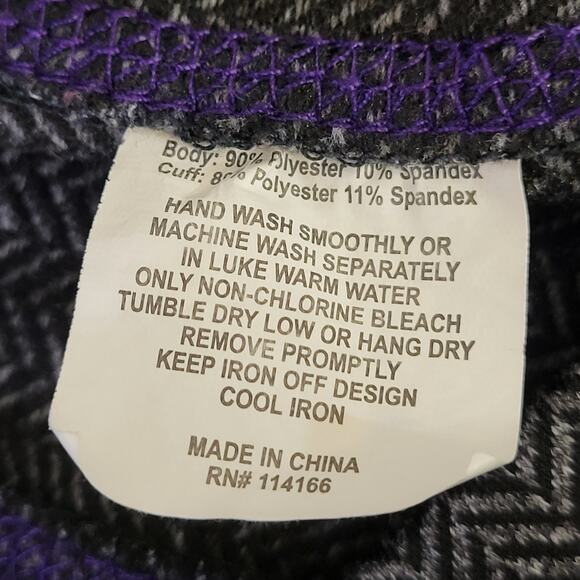 Colosseum Womens Washington Huskies 1/4 Zip Sweatshirt‎ Gray Purple Size Medium - Picture 8 of 8